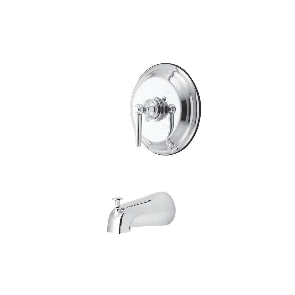 Kingston Brass KB2631ELTO Tub Only, Polished Chrome - BNGBath