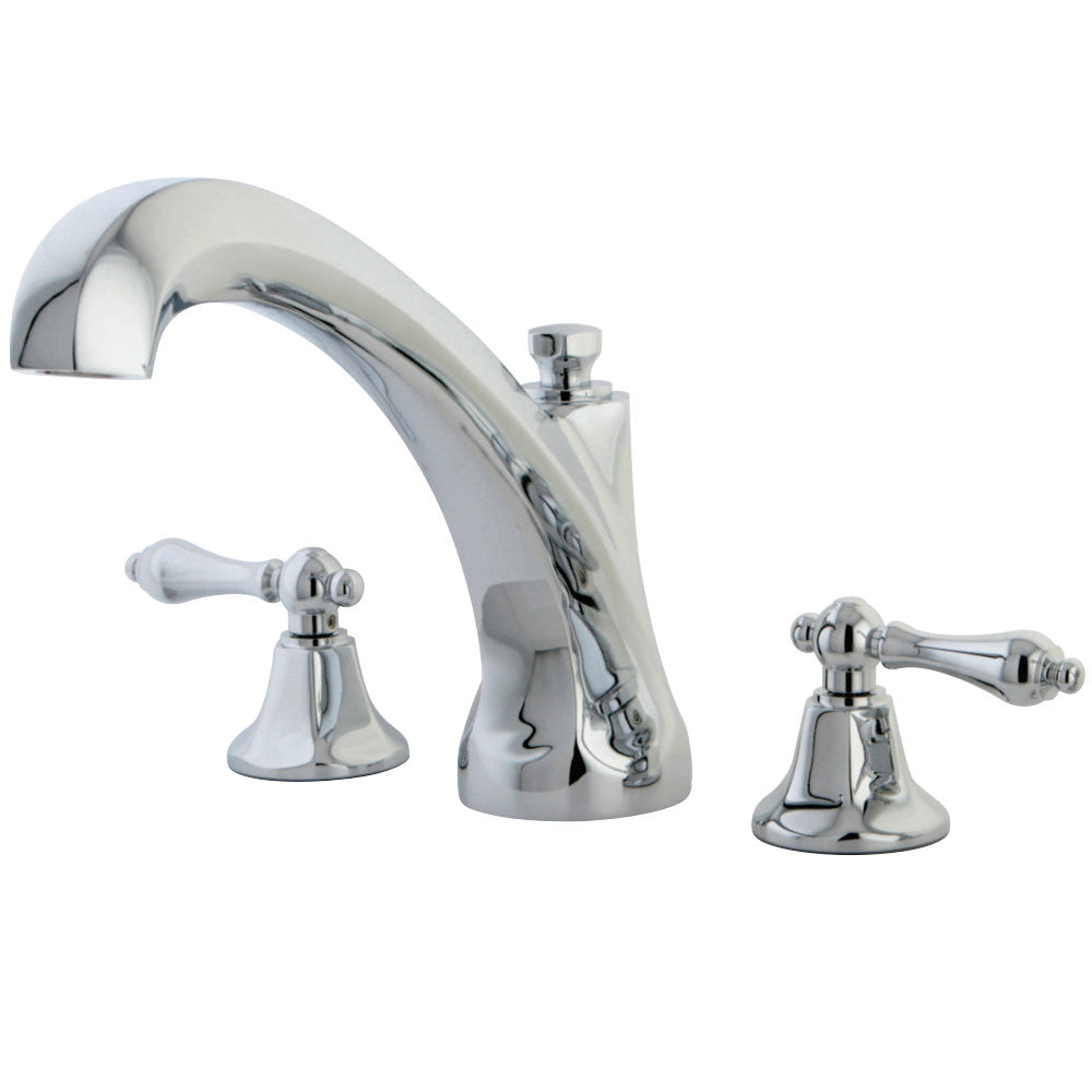 Kingston Brass KS4321AL Metropolitan Roman Tub Faucet, Polished Chrome - BNGBath