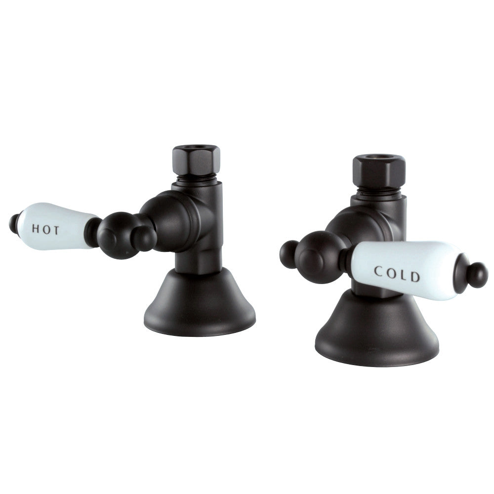 Kingston Brass CCK44155PL Straight Stop Shut Off Valve, Oil Rubbed Bronze - BNGBath