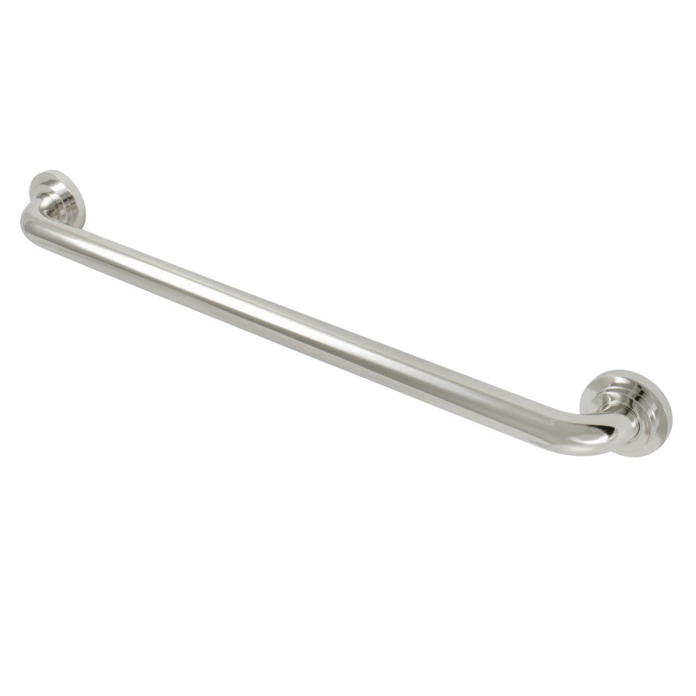 Kingston Brass DR414246 Manhattan 24-Inch X 1-1/4-Inch OD Grab Bar, Polished Nickel - BNGBath