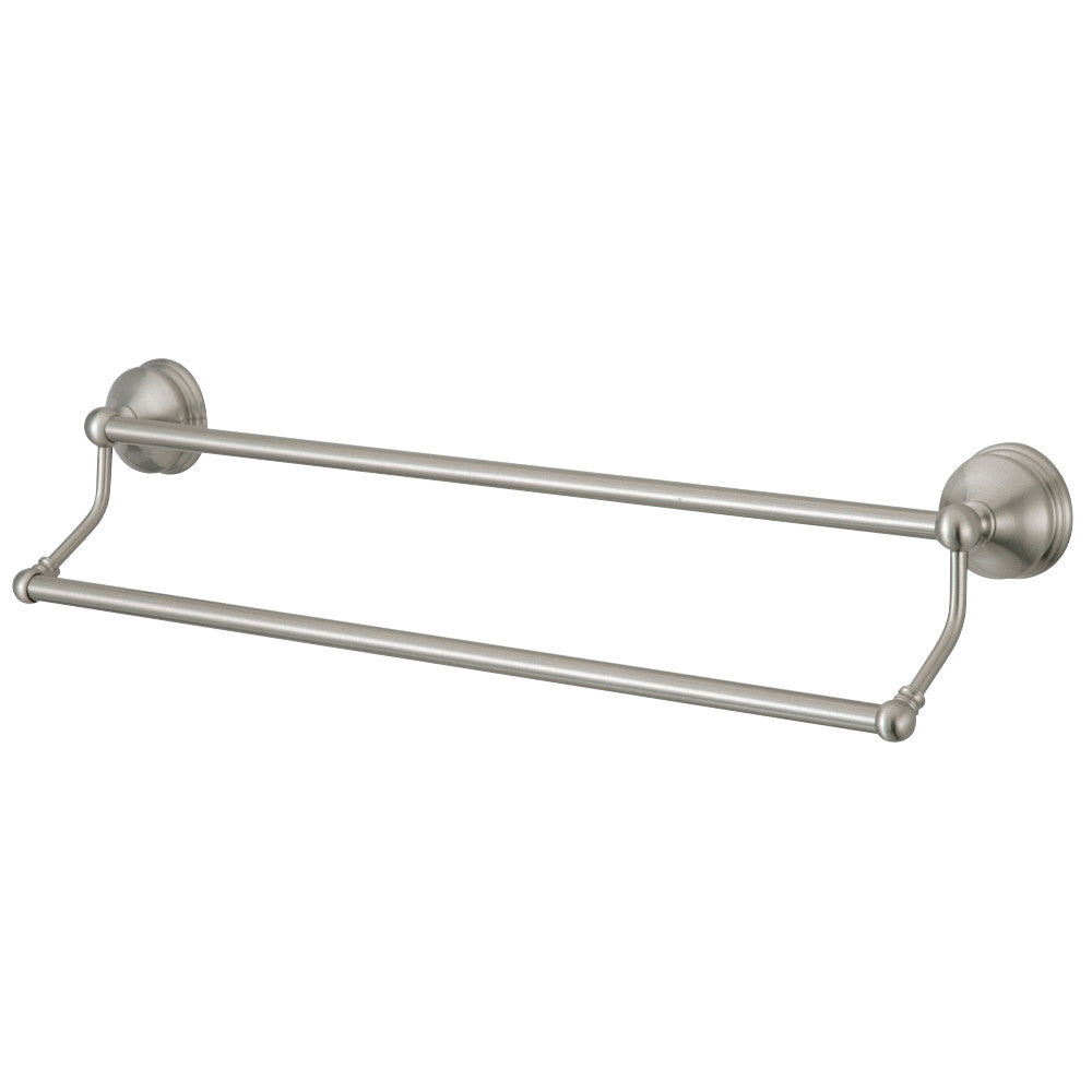 Kingston Brass BA1163SN Vintage 24" Dual Towel Bar, Brushed Nickel - BNGBath