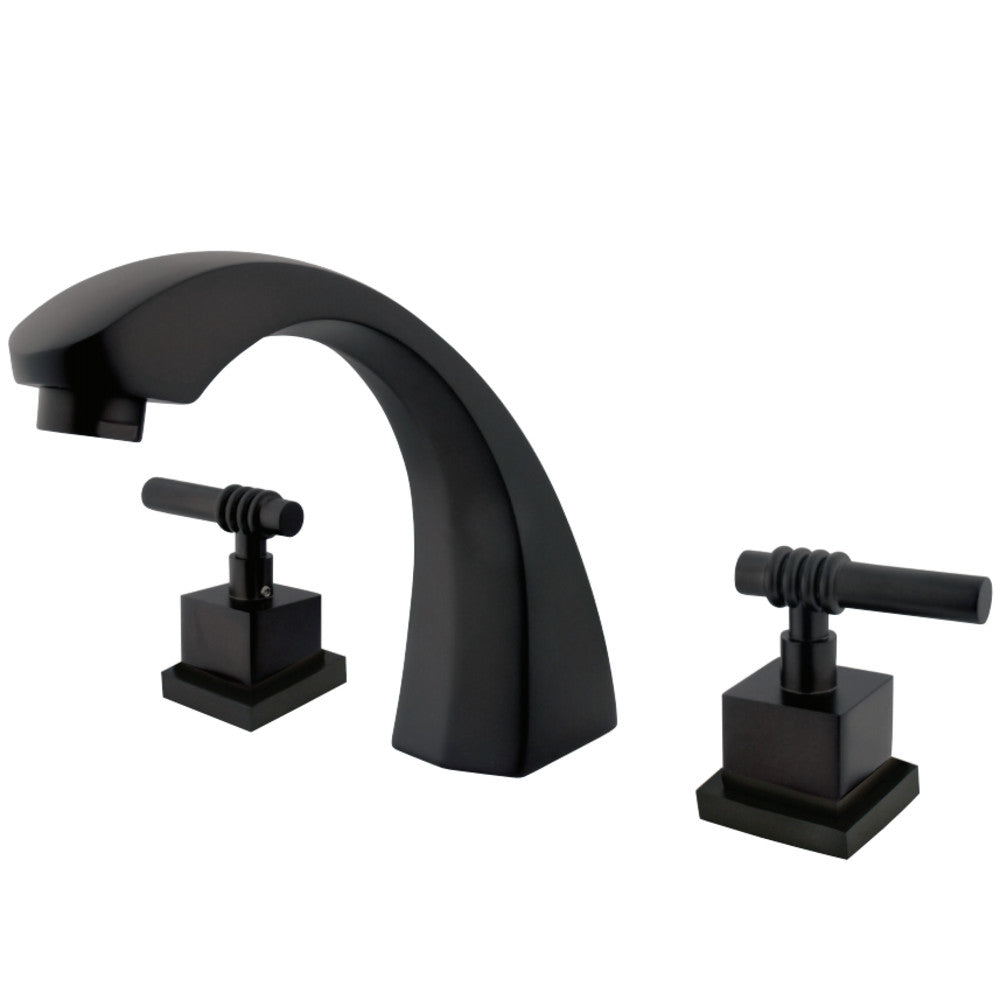 Kingston Brass KS4365QL Fortress Roman Tub Faucet, Oil Rubbed Bronze - BNGBath