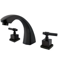 Thumbnail for Kingston Brass KS4365QL Fortress Roman Tub Faucet, Oil Rubbed Bronze - BNGBath