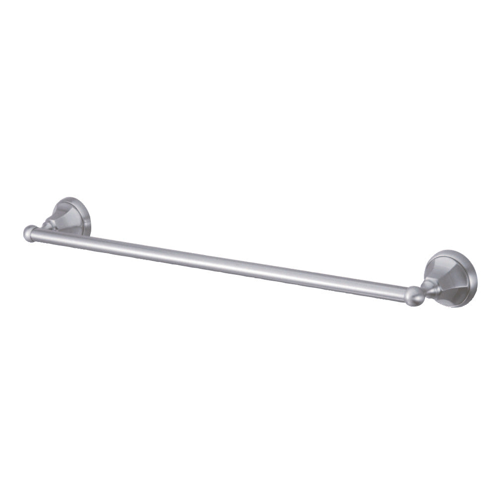 Kingston Brass BA4811SN Metropolitan 24" Towel Bar, Brushed Nickel - BNGBath