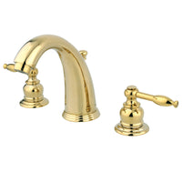 Thumbnail for Kingston Brass GKB982KL Widespread Bathroom Faucet, Polished Brass - BNGBath