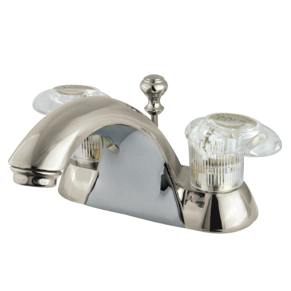 Kingston Brass KB2158B 4 in. Centerset Bathroom Faucet, Brushed Nickel - BNGBath