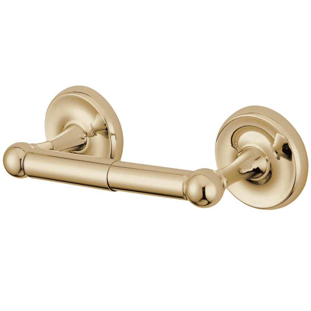 Kingston Brass BA318PB Classic Toilet Paper Holder, Polished Brass - BNGBath