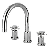 Thumbnail for Kingston Brass KS8321DX Concord Roman Tub Faucet, Polished Chrome - BNGBath