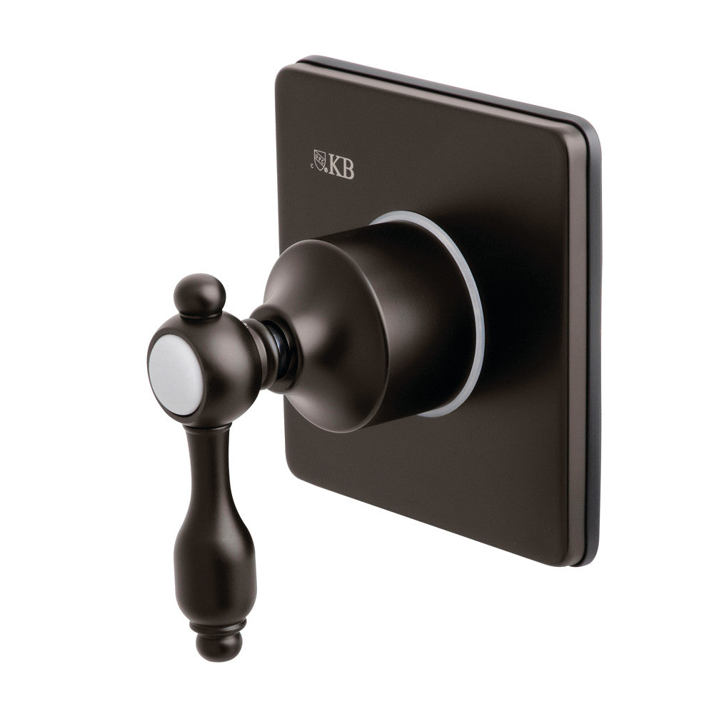 Kingston Brass KS3045TAL Tudor 3-Way Diverter Valve with Trim Kit, Oil Rubbed Bronze - BNGBath