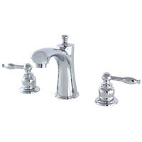 Thumbnail for Kingston Brass KB7961KL 8 in. Widespread Bathroom Faucet, Polished Chrome - BNGBath