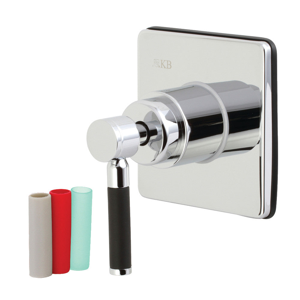 Kingston Brass KS3041DKL Kaiser 3-Way Diverter Valve with Trim Kit, Polished Chrome - BNGBath