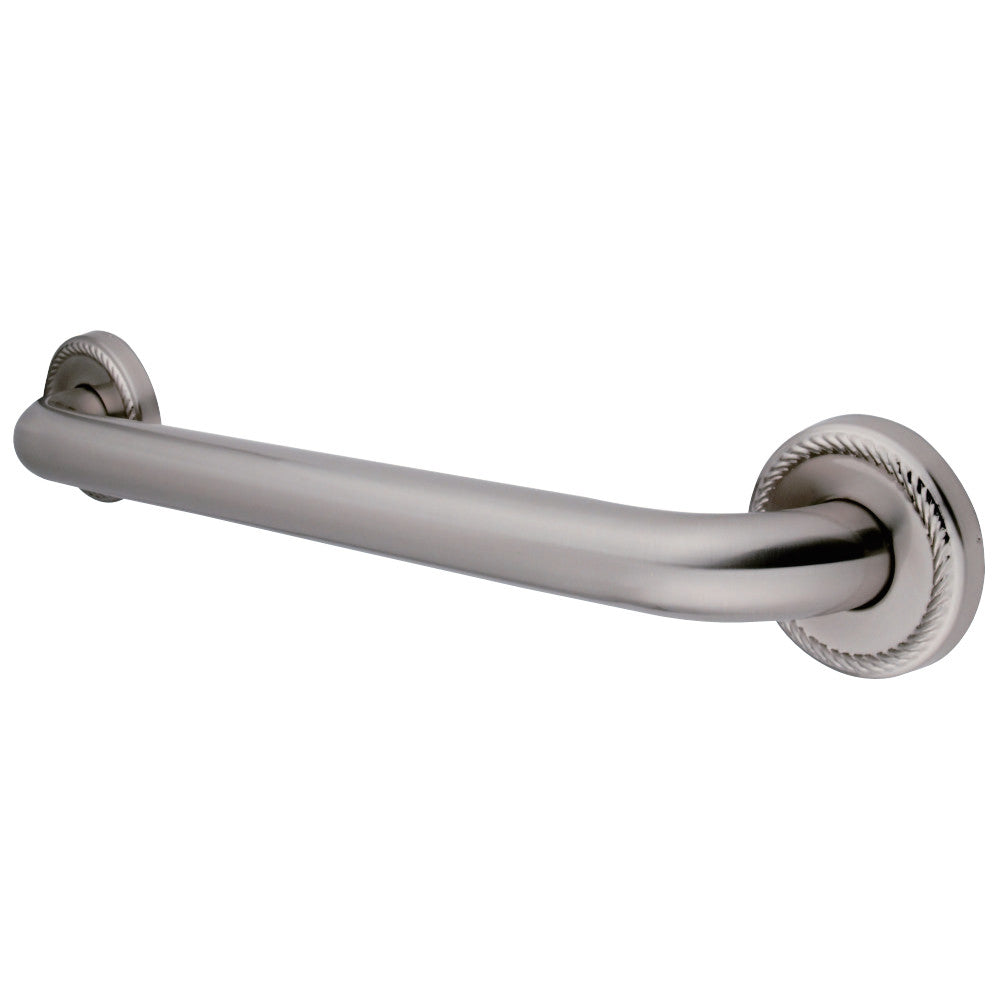 Kingston Brass DR814188 Laurel 18-Inch X 1-1/4-Inch OD Decorative Grab Bar, Brushed Nickel - BNGBath