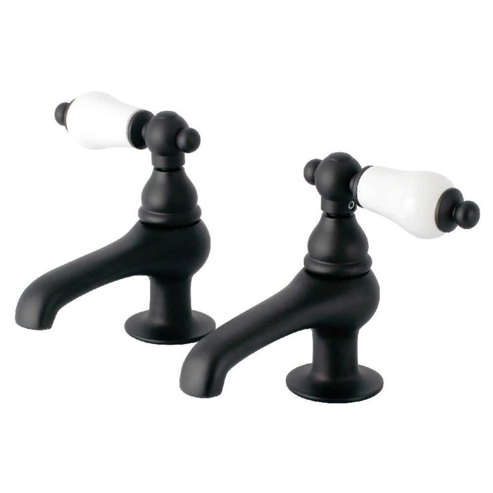 Kingston Brass CC5L5 Basin Faucet (1)CCPL5CSC (1)CCPL5CSH, Oil Rubbed Bronze - BNGBath