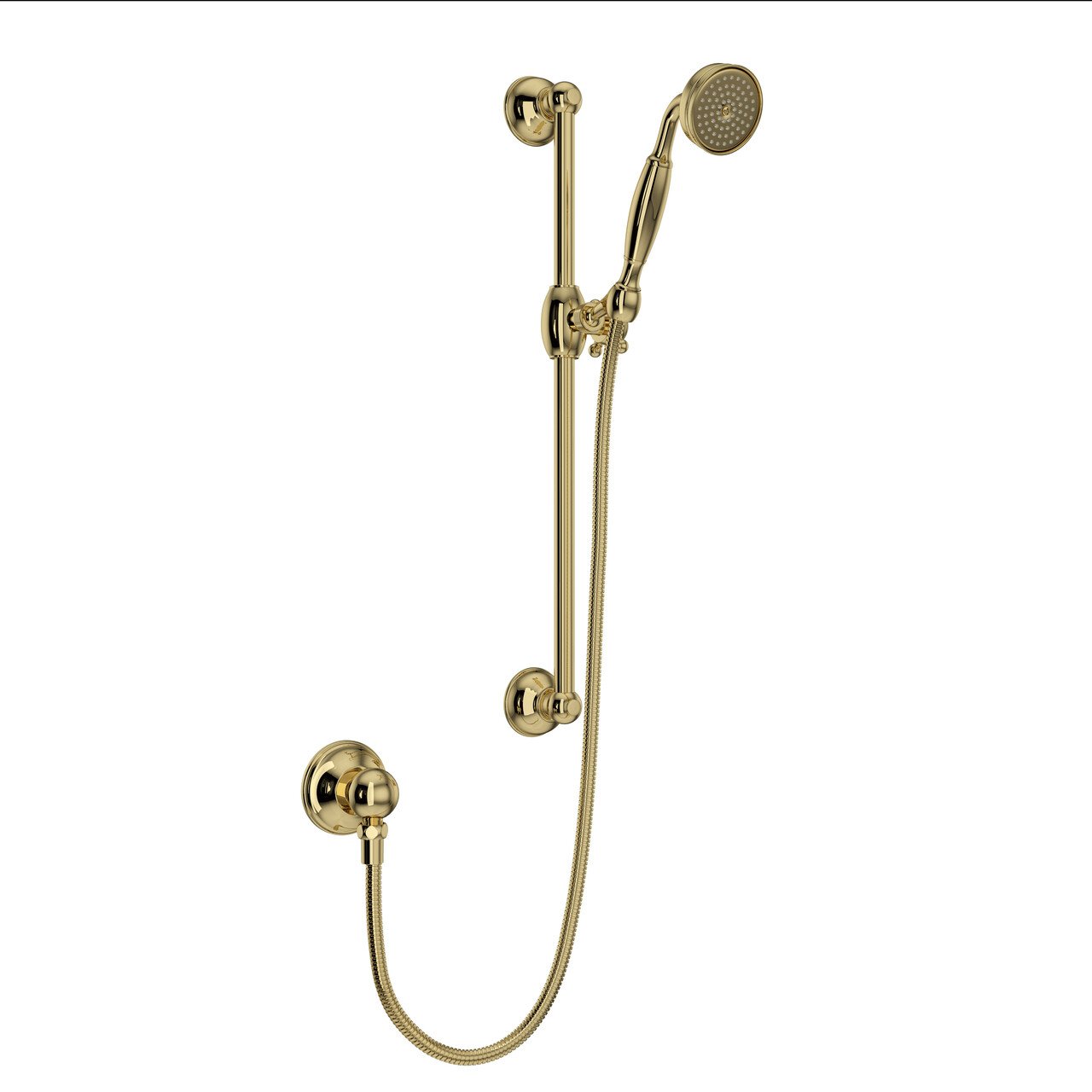 ROHL Single-Function Anti-Calcium Handshower Hose Bar and Outlet Set - BNGBath