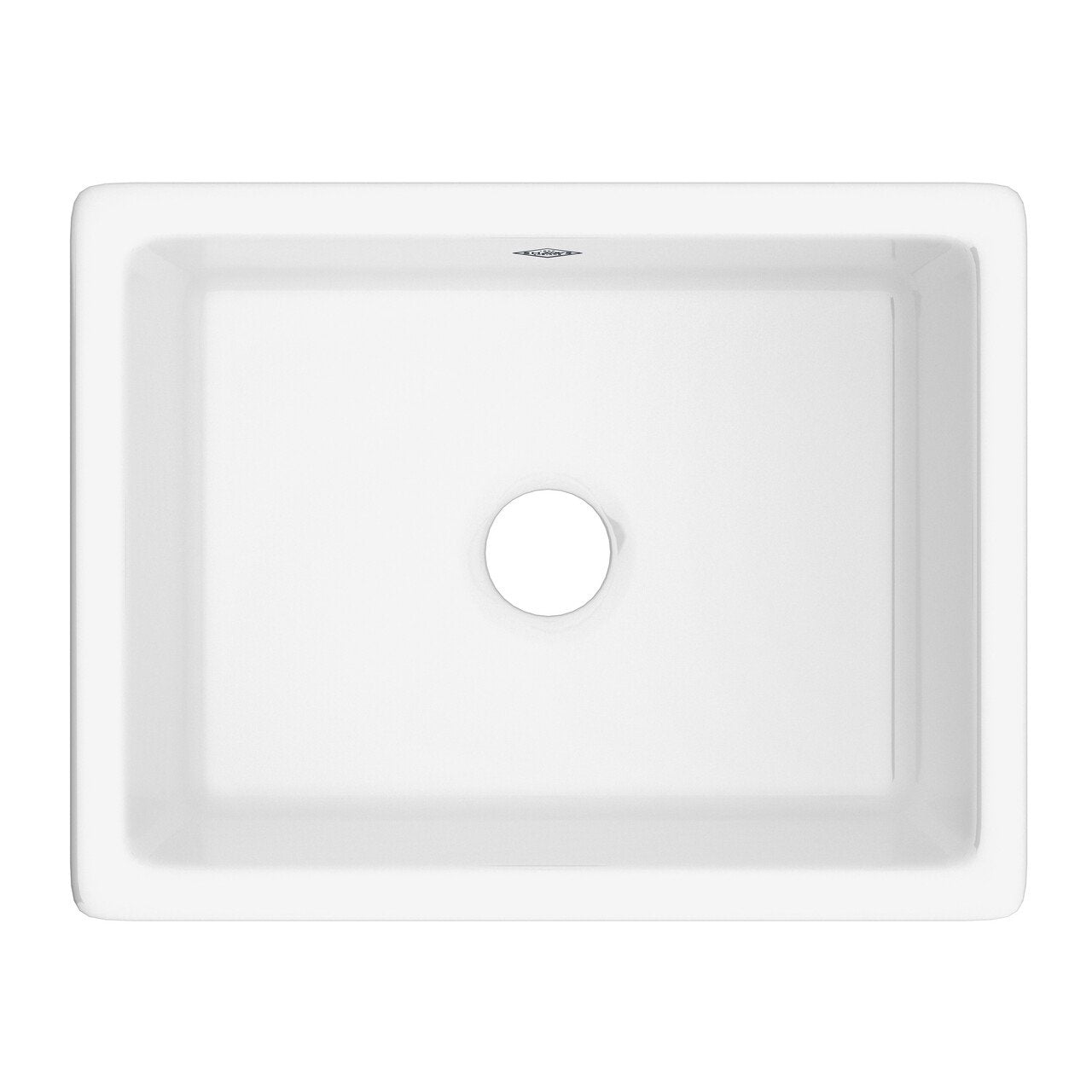 Shaws Classic Shaker Single Bowl Inset or Undermount Fireclay Secondary Kitchen or Laundry Sink - BNGBath