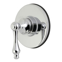 Thumbnail for Kingston Brass KS3031AL 3-Way Diverter Valve with Trim Kit, Polished Chrome - BNGBath