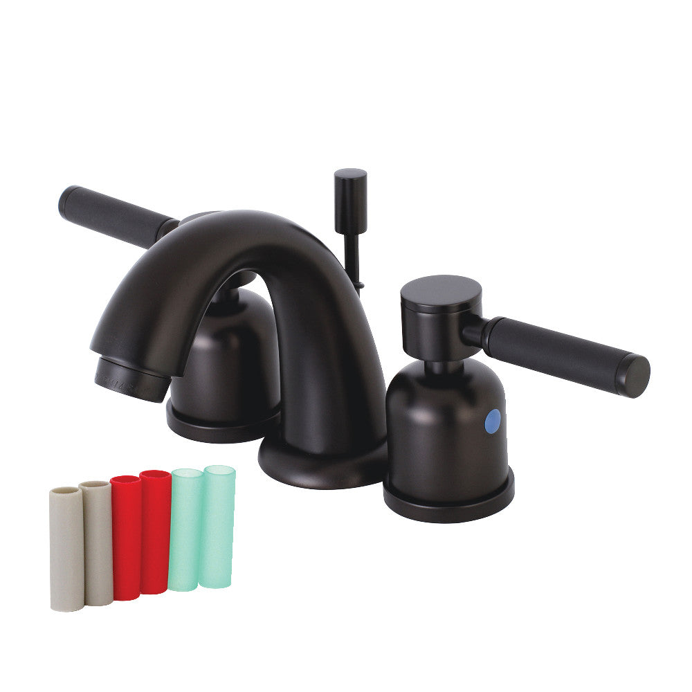 Kingston Brass KB8915DKL Kaiser Widespread Bathroom Faucet, Oil Rubbed Bronze - BNGBath