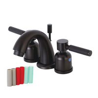 Thumbnail for Kingston Brass KB8915DKL Kaiser Widespread Bathroom Faucet, Oil Rubbed Bronze - BNGBath