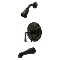 Thumbnail for Kingston Brass KB46350HL Tub and Shower Faucet, Oil Rubbed Bronze - BNGBath