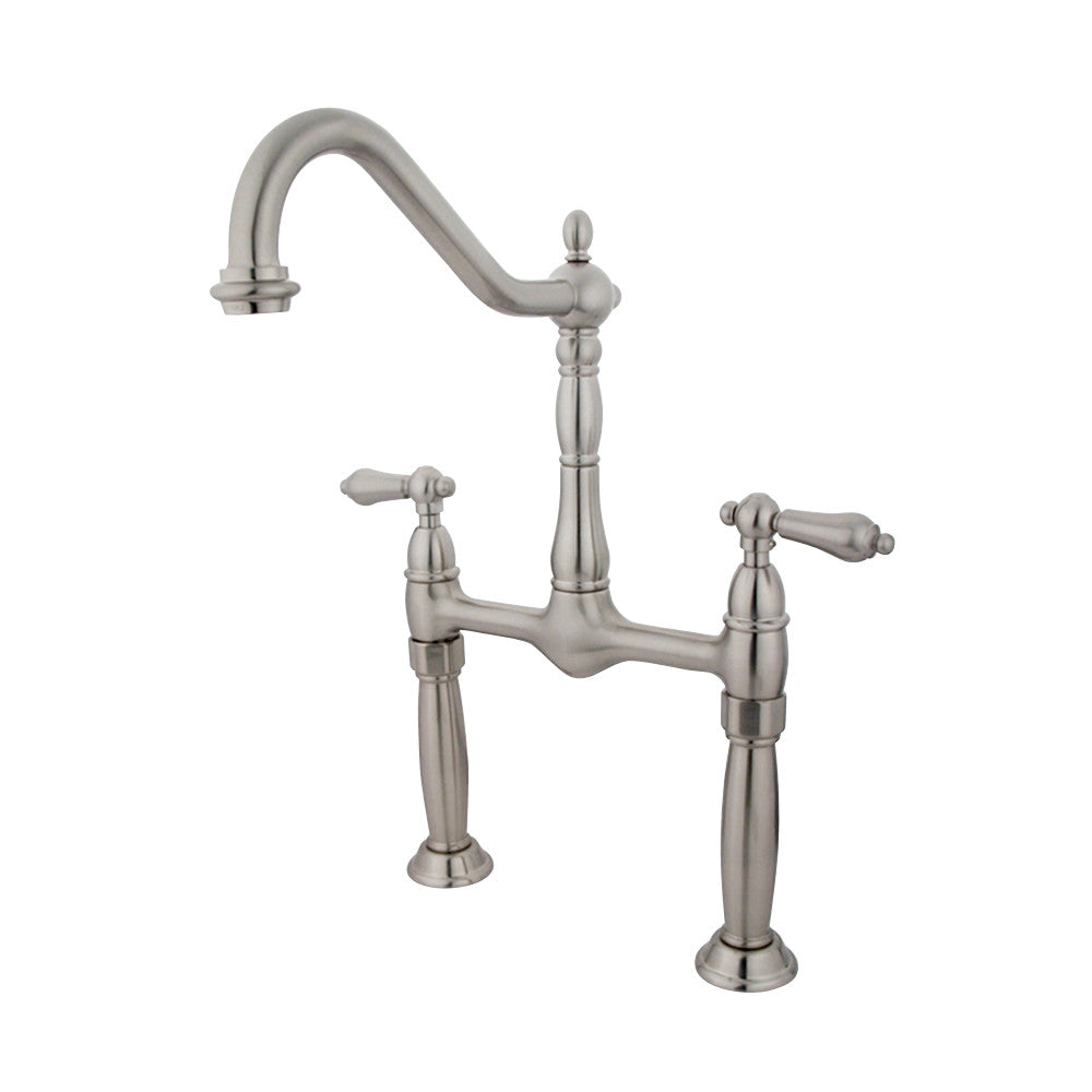 Kingston Brass KS1078AL Vessel Sink Faucet, Brushed Nickel - BNGBath