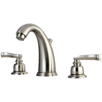 Thumbnail for Kingston Brass GKB988FL Widespread Bathroom Faucet, Brushed Nickel - BNGBath