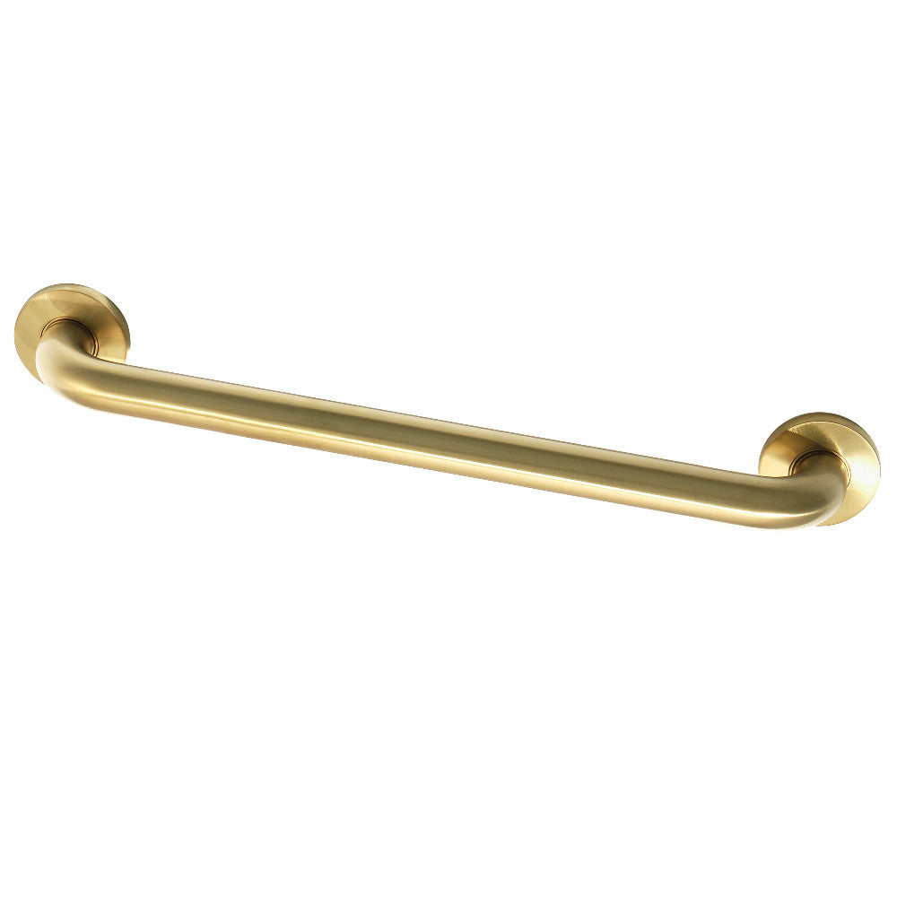 Kingston Brass DR514187 Meridian 18-Inch Decorative ADA Grab Bar, Brushed Brass - BNGBath