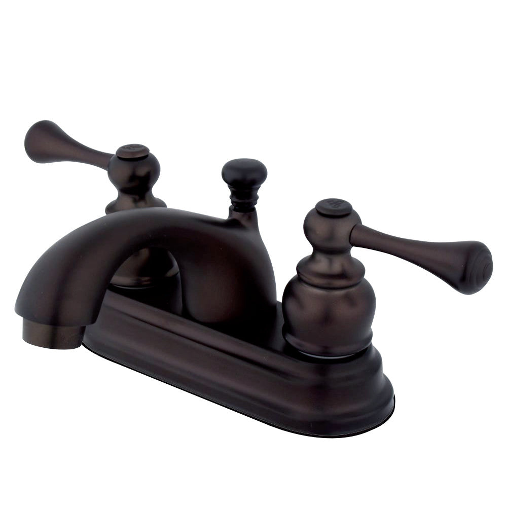 Kingston Brass KB3605BL 4 in. Centerset Bathroom Faucet, Oil Rubbed Bronze - BNGBath