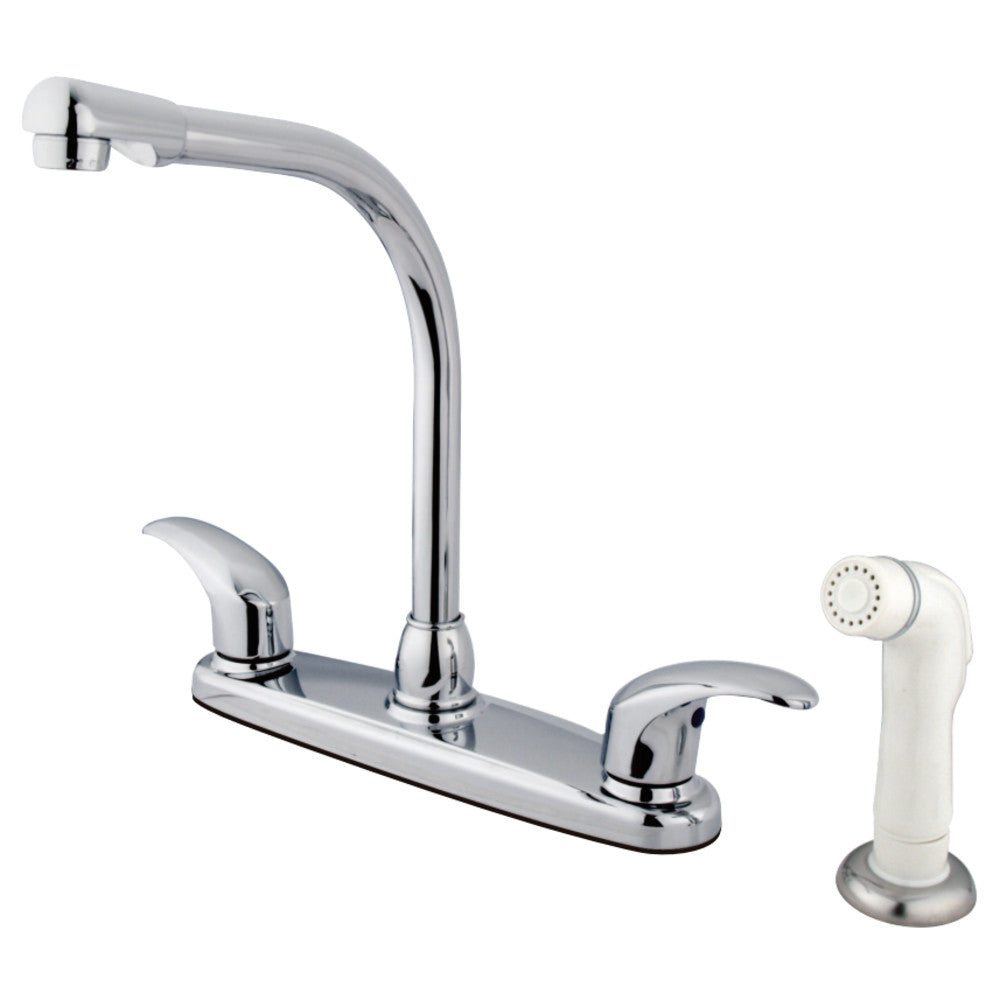 Kingston Brass GKB711LL Legacy Centerset Kitchen Faucet, Polished Chrome - BNGBath