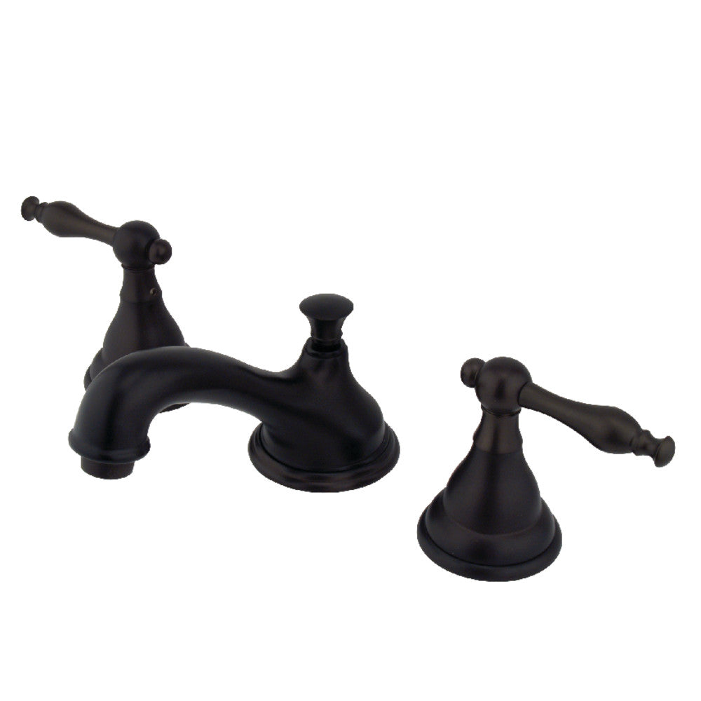 Kingston Brass KS5565NL 8 in. Widespread Bathroom Faucet, Oil Rubbed Bronze - BNGBath