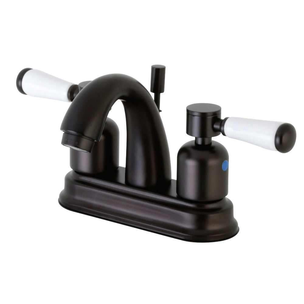 Kingston Brass FB5615DPL 4 in. Centerset Bathroom Faucet, Oil Rubbed Bronze - BNGBath