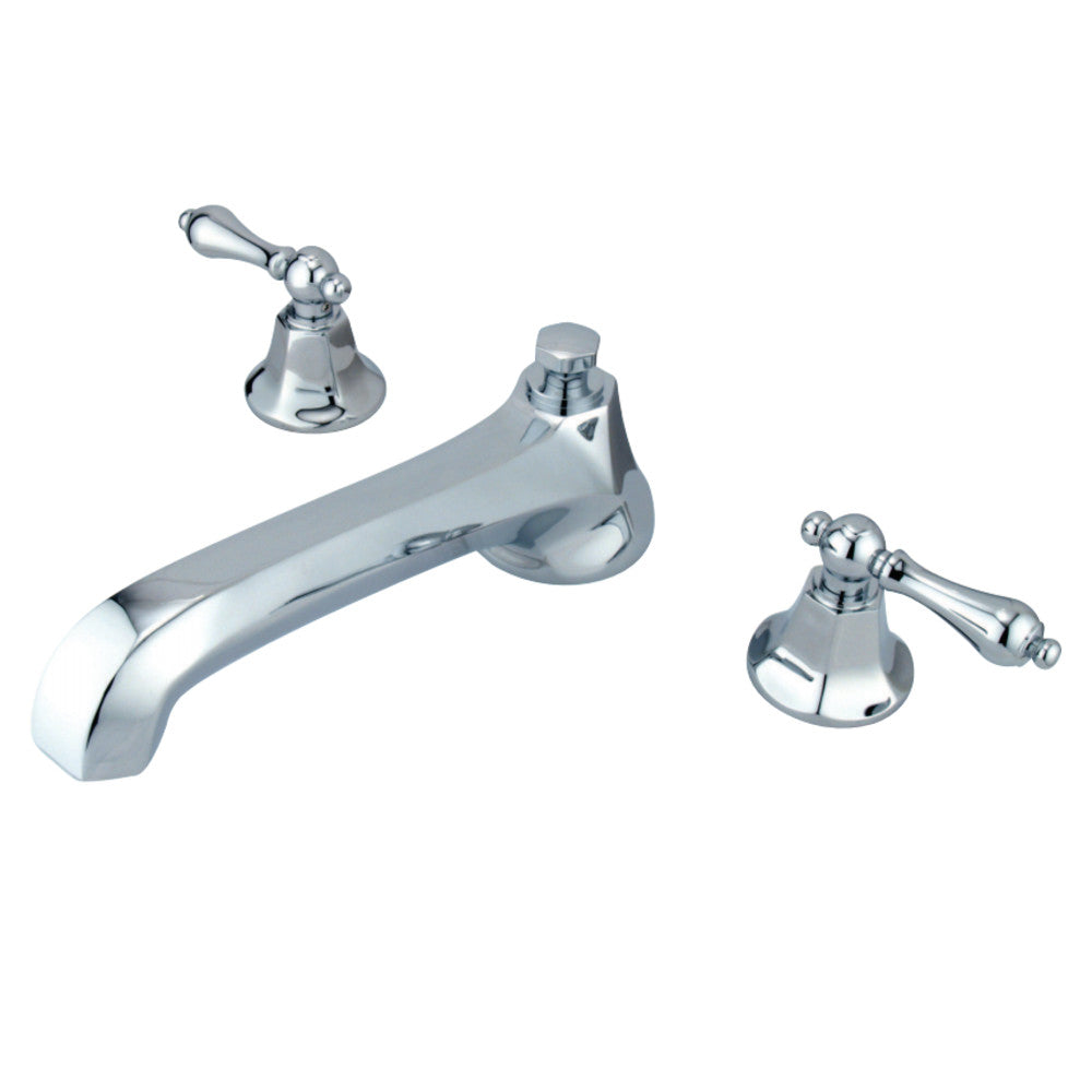 Kingston Brass KS4301AL Metropolitan Roman Tub Faucet, Polished Chrome - BNGBath