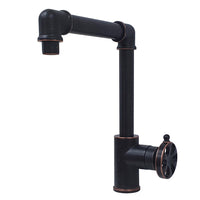 Thumbnail for Kingston Brass KS144RXNB Belknap Single-Handle Bathroom Faucet with Push Pop-Up, Naples Bronze - BNGBath