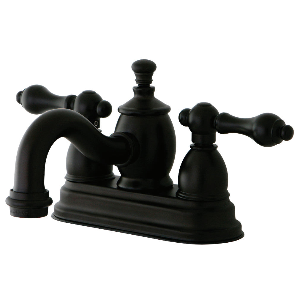 Kingston Brass KS7105AL 4 in. Centerset Bathroom Faucet, Oil Rubbed Bronze - BNGBath