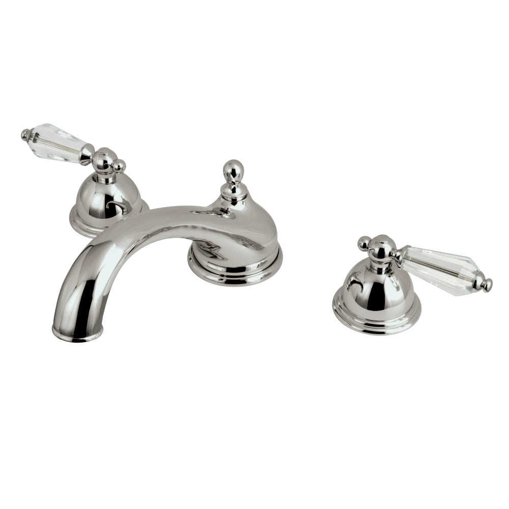 Kingston Brass KS3358WLL Wilshire Roman Tub Faucet, Brushed Nickel - BNGBath