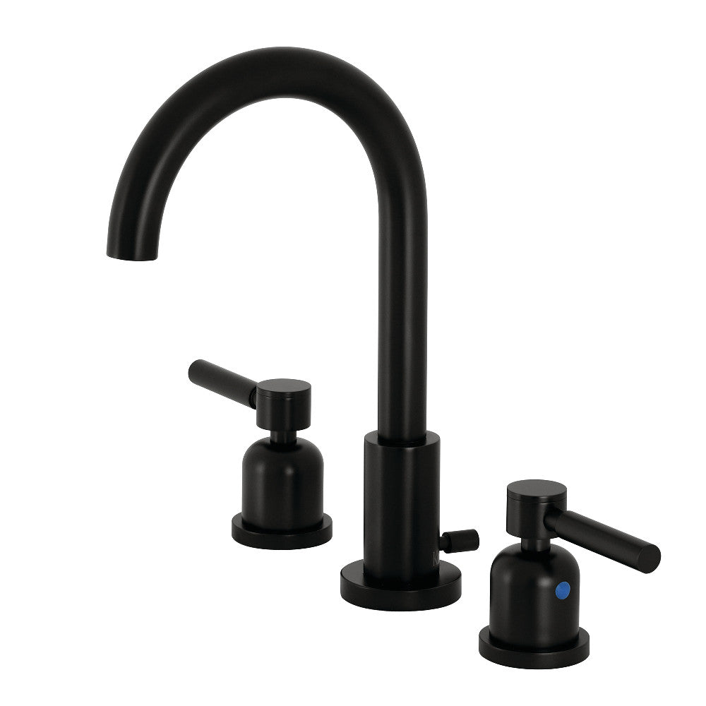 Fauceture FSC8920DL Concord Widespread Bathroom Faucet, Matte Black - BNGBath