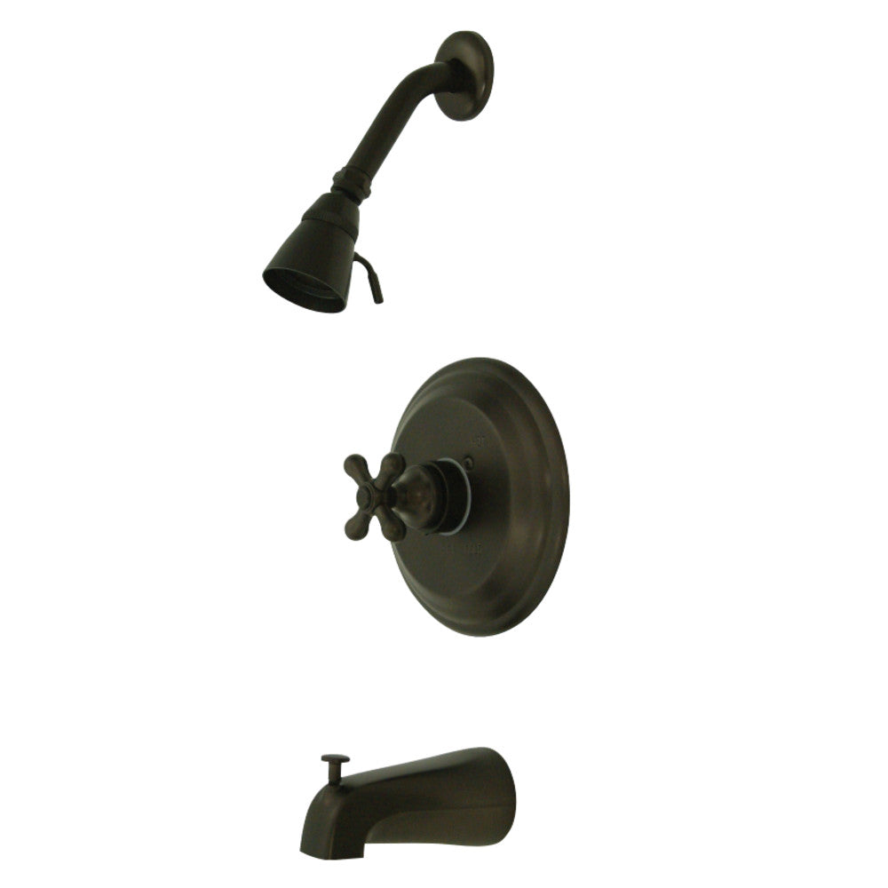 Kingston Brass KB3635AX Restoration Tub & Shower Faucet, Oil Rubbed Bronze - BNGBath