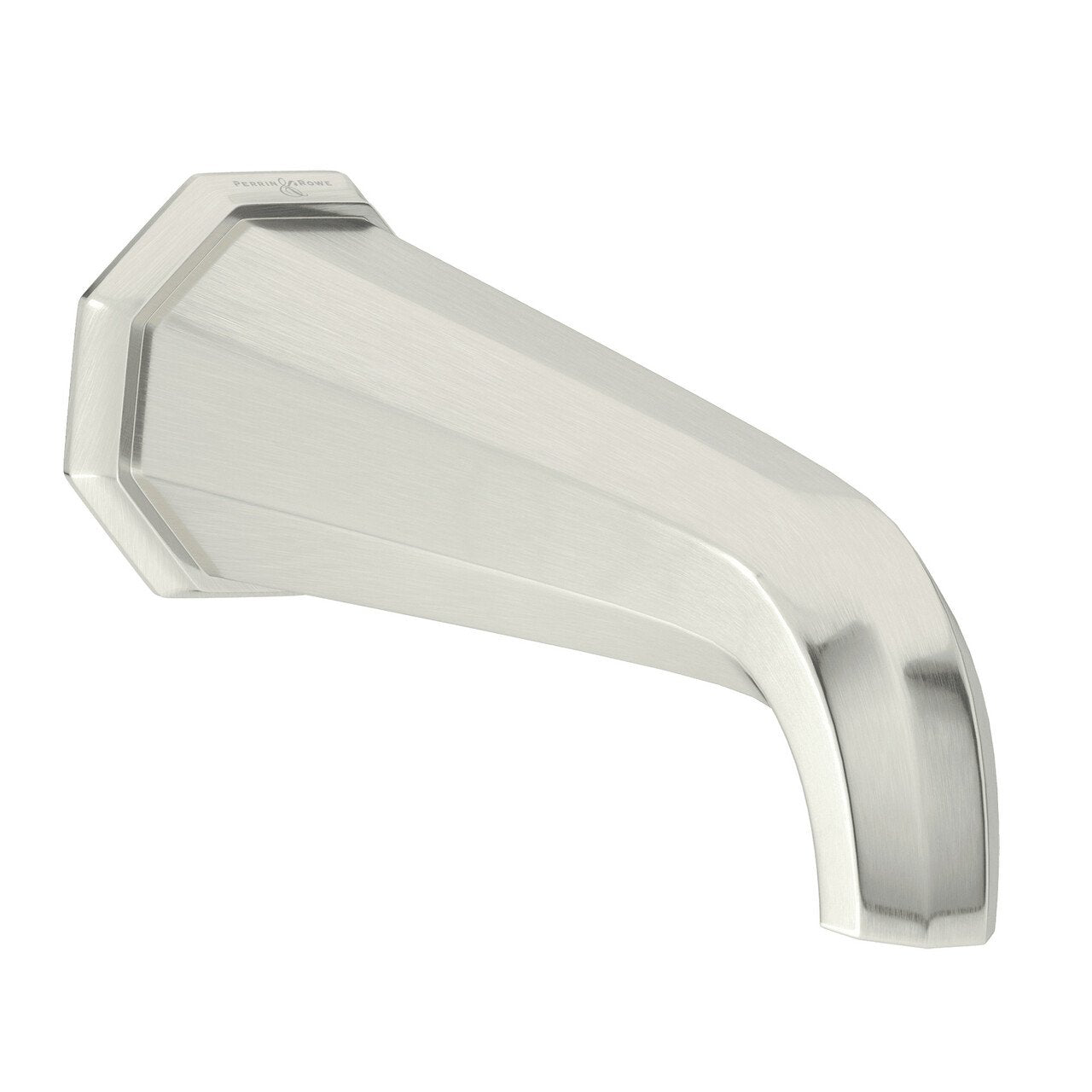 Perrin & Rowe Deco 7 Inch Wall Mount Bathtub Spout - BNGBath