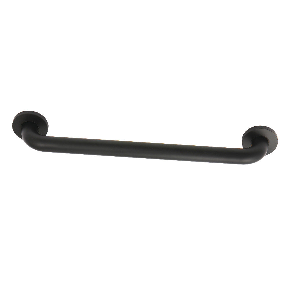 Kingston Brass GDR814180 Silver Sage 18-Inch X 1-1/4-Inch OD ADA Grab Bar, Matte Black - BNGBath