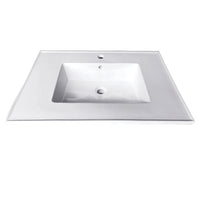 Thumbnail for Continental 25 X 22 Ceramic Vanity Sink Top w/Integrated Basin - BNGBath