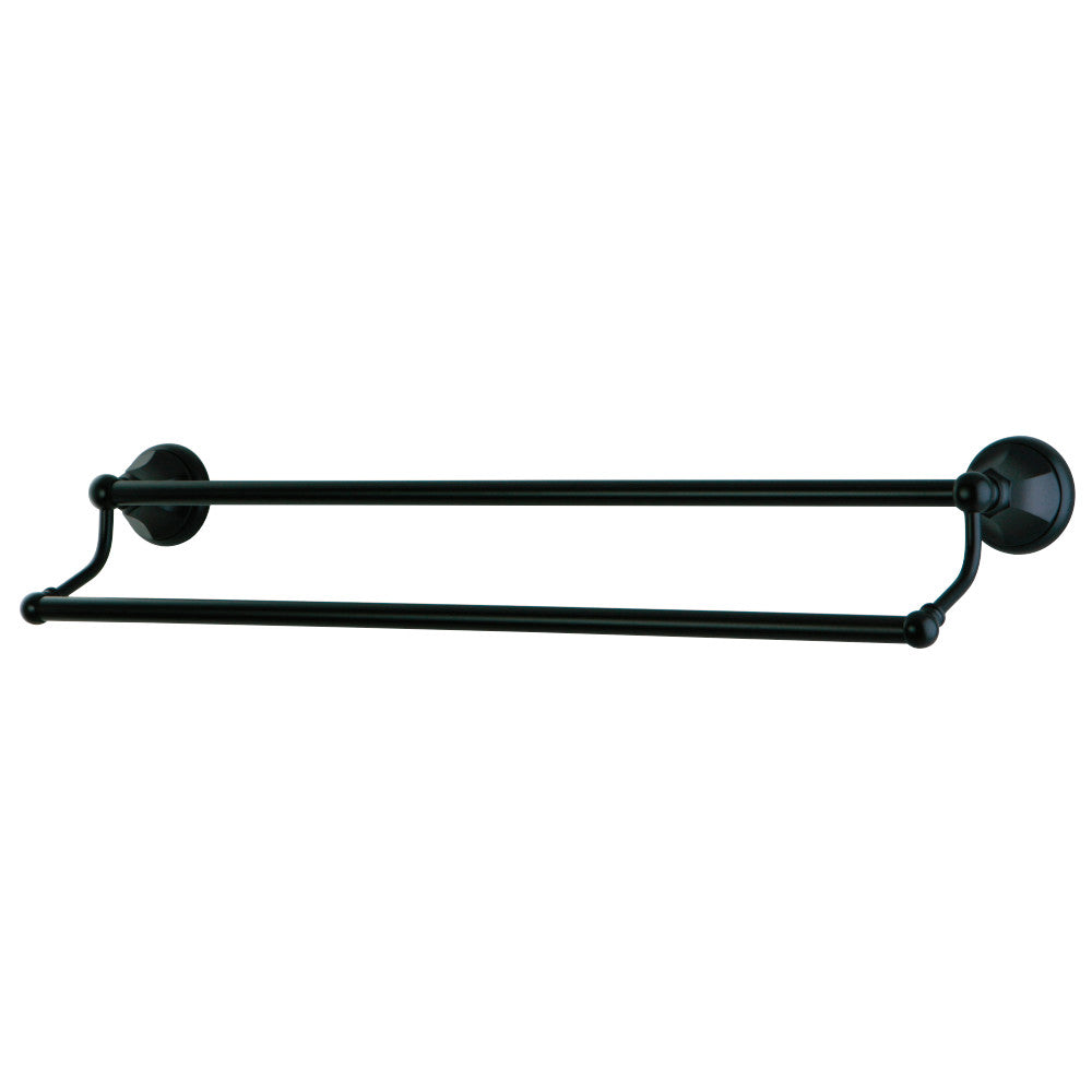 Kingston Brass BA4813ORB Metropolitan 24-Inch Dual Towel Bar, Oil Rubbed Bronze - BNGBath