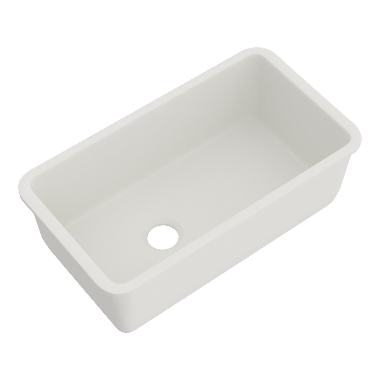 ROHL Allia Fireclay Single Bowl Undermount Kitchen Sink - BNGBath