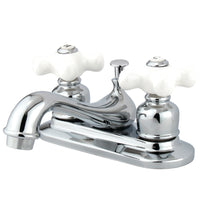 Thumbnail for Kingston Brass GKB601PX 4 in. Centerset Bathroom Faucet, Polished Chrome - BNGBath