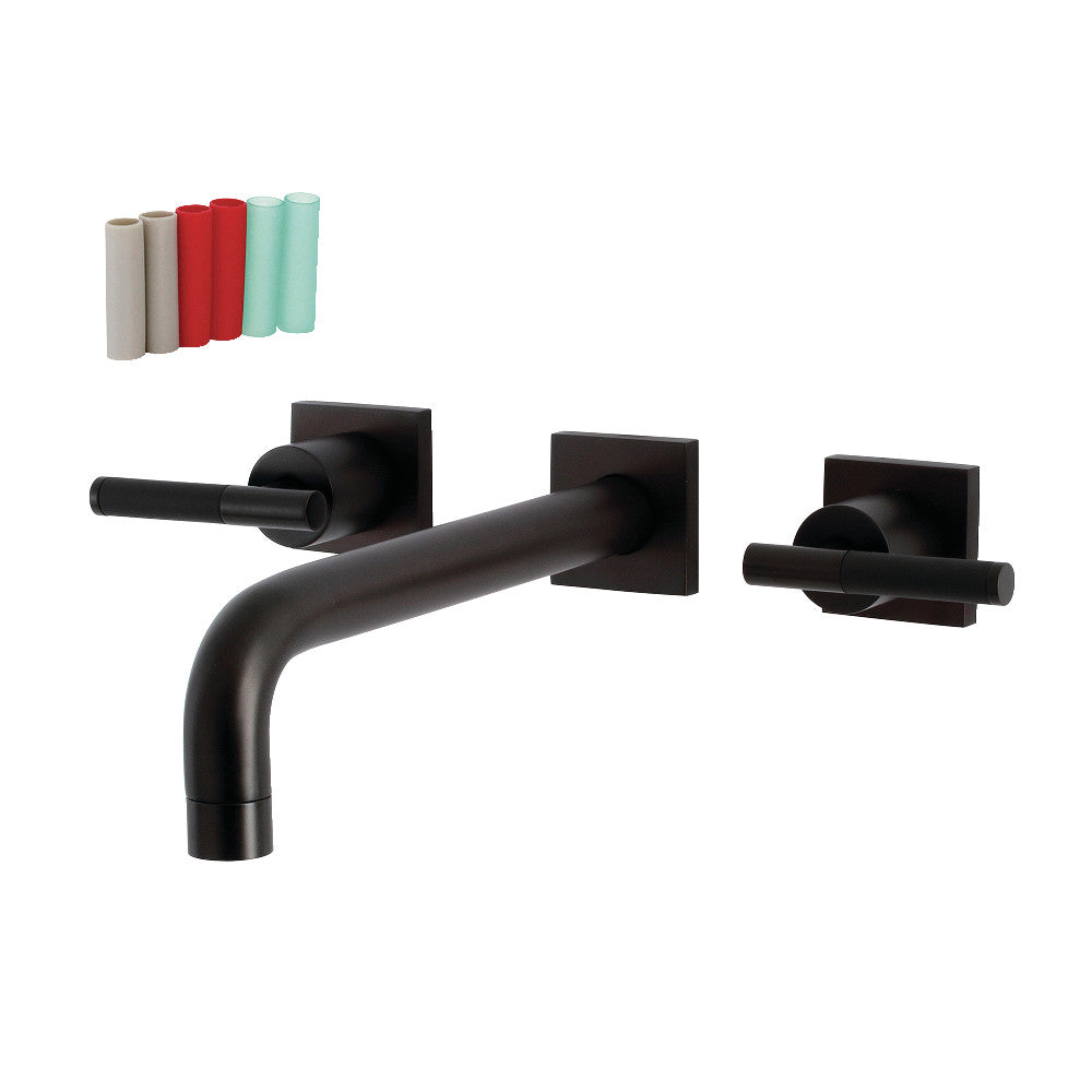 Kingston Brass KS6025CKL Ksiser Wall Mount Tub Faucet, Oil Rubbed Bronze - BNGBath