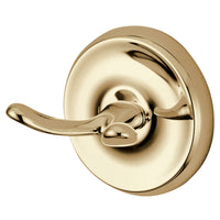 Thumbnail for Kingston Brass BA317PB Classic Robe Hook, Polished Brass - BNGBath