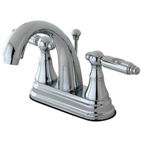 Thumbnail for Kingston Brass KS7611GL 4 in. Centerset Bathroom Faucet, Polished Chrome - BNGBath