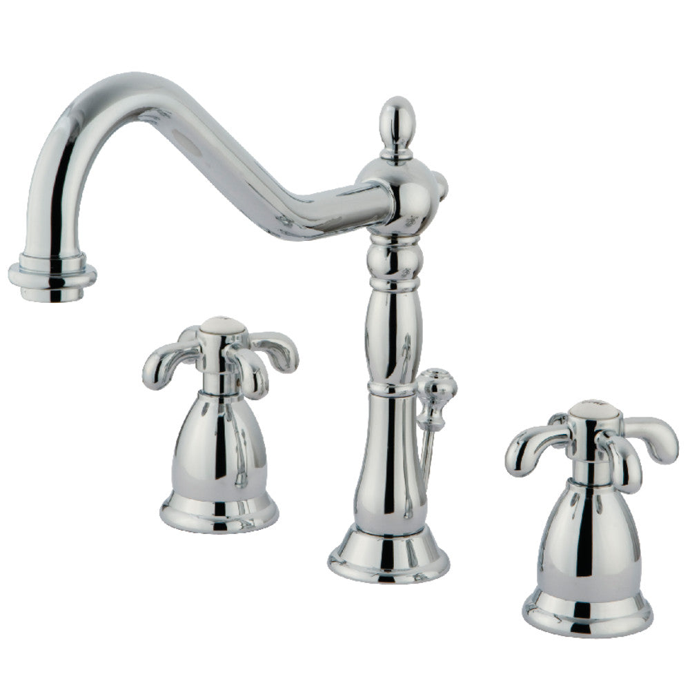 Kingston Brass KS1991TX 8 in. Widespread Bathroom Faucet, Polished Chrome - BNGBath