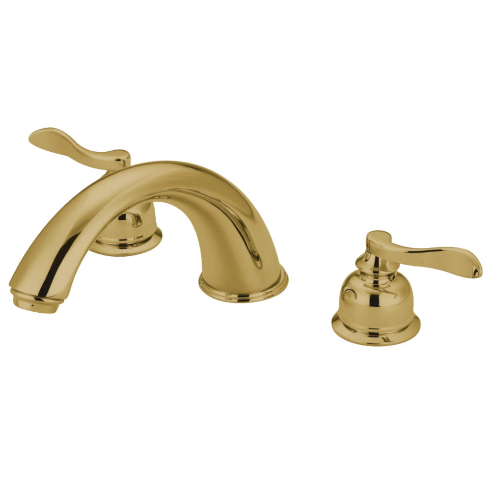 Kingston Brass KB8362NFL NuWave French Roman Tub Faucet, Polished Brass - BNGBath