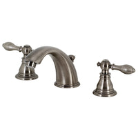 Thumbnail for Kingston Brass KB963ACL American Classic Widespread Bathroom Faucet with Retail Pop-Up, Black Stainless - BNGBath