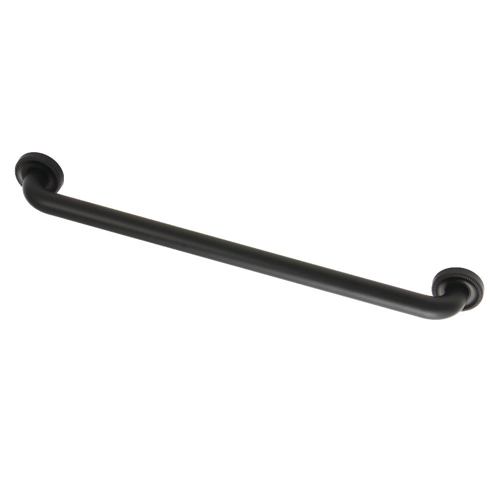 Kingston Brass DR914240 Camelon 24-Inch X 1-1/4-Inch OD Grab Bar, Matte Black - BNGBath