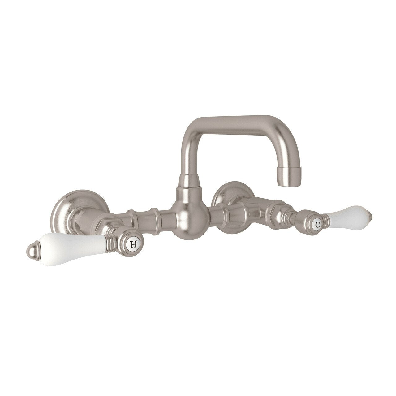 ROHL Acqui Wall Mount Bridge Bathroom Faucet - BNGBath